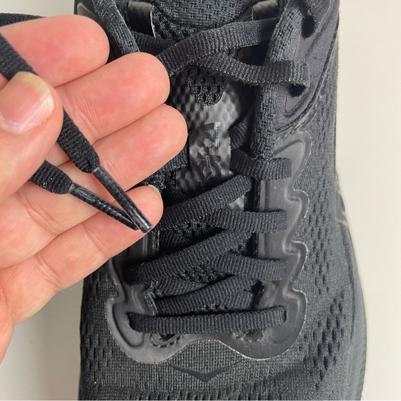 Hoka Bondi 9 Running Shoes Women’s Size 9.5D Wide Triple Black Sneakers - Picture 12 of 13